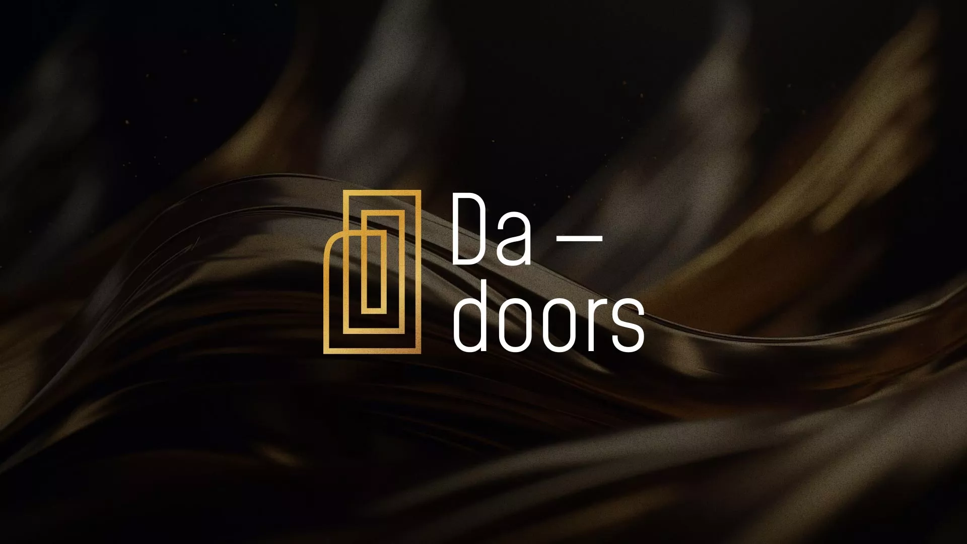 Разработка логотипа для компании «DA-DOORS» в Мензелинске